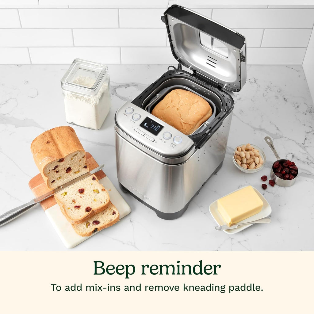 Bread Maker Machine, Compact and Automatic, Customizable Settings