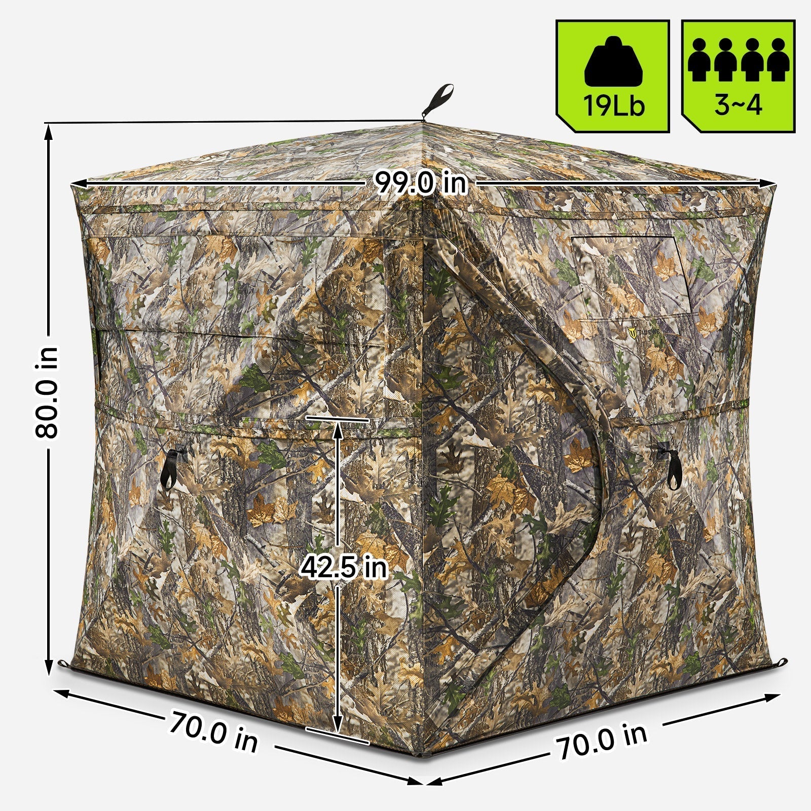 🔥Hot Sale $39🔥Vis Series See-Through Pop-Up Ground Blind