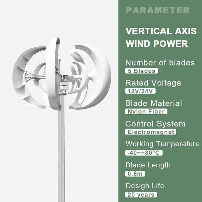 1500W  Renewable Energy Wind Turbine Generator turbines