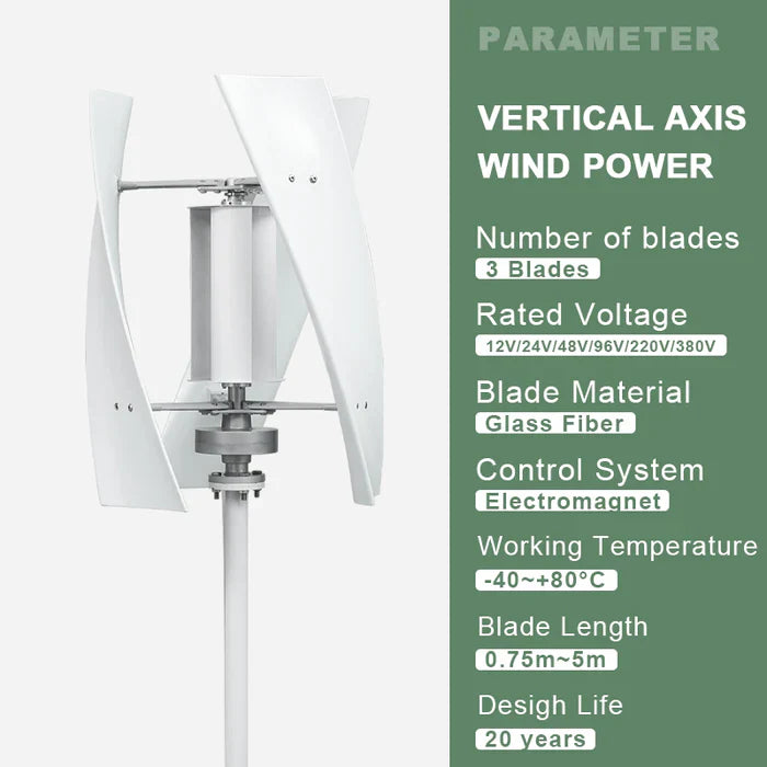 1500W  Renewable Energy Wind Turbine Generator turbines