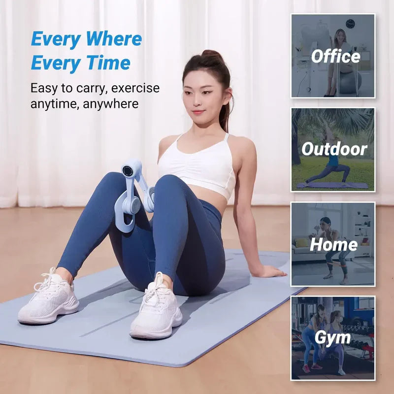 Leg exerciser with remote control and 12 adjustable speeds（Get it for free$20 leg muscle trainer）